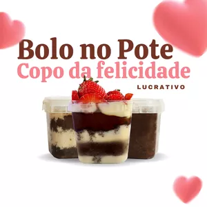 Imagem do curso MÉTODO BOLO NO POTE E COPO DA FELICIDADE LUCRATIVOS