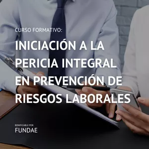 Imagen de portada para Curso online Curso de iniciación a la pericia integral en prevención de riesgos laborales