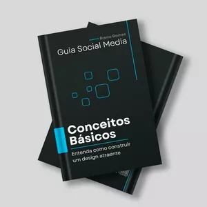 Imagem de capa para o Ebook Guia Social Media