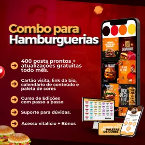 Imagem do curso Combo para Hamburguerias