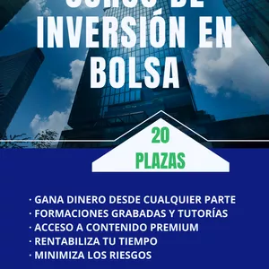 Imagen de portada para Evento presencial Curso de Inversión en Bolsa