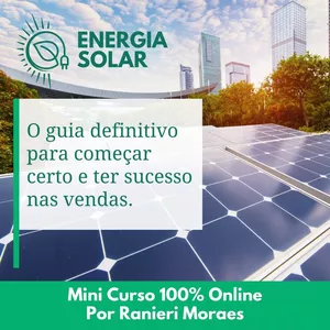 Imagem de capa para o Curso online Energia Solar - Comece do Jeito Certo