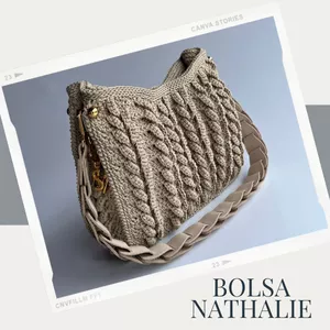 Bolsa Nathalie - Curso de Crochê 