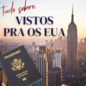 Imagem de capa para o Ebook Tudo sobre vistos - USA