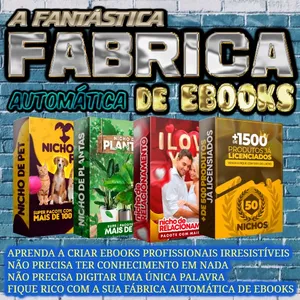 Imagem de capa para o Curso online Fábrica de Ebooks