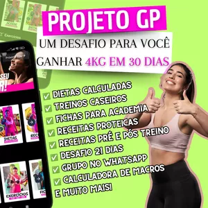 Imagem de capa para o Ebook Projeto Ganhe 4kg em 30 dias 