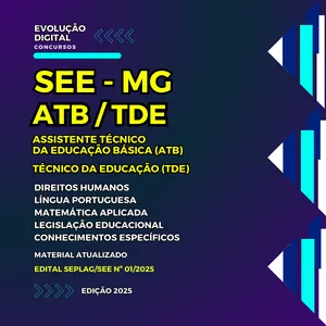 Imagem de capa para o Ebook APOSTILA SEE MG - ASSISTENTE TÉCNICO DA EDUCAÇÃO BÁSICA (ATB) - TÉCNICO DA EDUCAÇÃO (TDE)