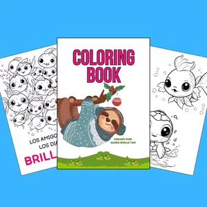 Imagen de portada para Curso online Coloring book para niños