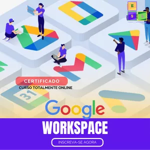 Imagem de capa para o Curso online CURSO: GOOGLE WORKSPACE