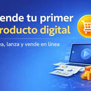 Imagen de portada para Curso online Vende tu primer producto digital