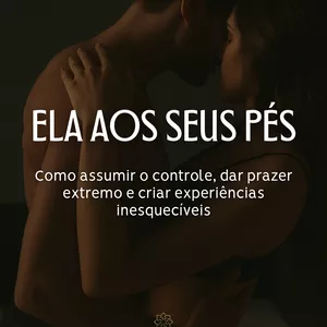 Imagem de capa para o Ebook Manual da dominação, ela aos seus pés 