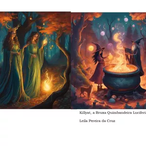 Imagem de capa para o Ebook Killyat, a Bruxa Quimbandeira