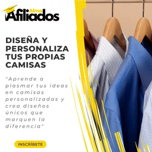 Imagen de portada para Curso online ▶Diseña y Personaliza Tus Propias Camisas