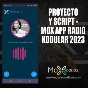 Imagen de portada para Curso online MOx App Radio Kodular