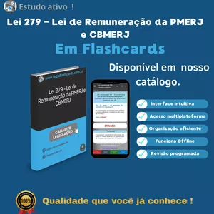 Imagem de capa para o Curso online Lei  279 - Lei de Remuneração dos Policias e Corpo de Bombeiros do RJ