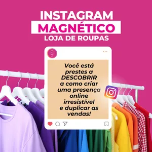 Imagem de capa para o Ebook Ebook: Instagram Magnético