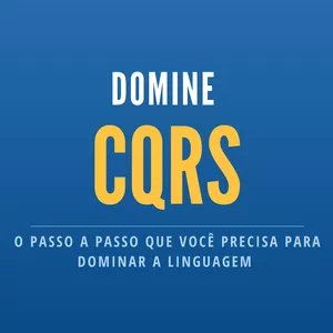 Imagem de capa para o Ebook CQRS DESENVOLVENDO API REST COM C# ASP NET CORE 5.0