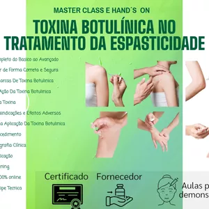 Imagem de capa para o Curso online Toxina Botulínica para Tratamento da Espasticidade após AVC 