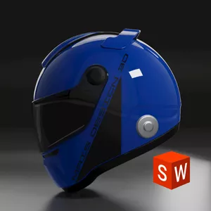 Imagem de capa para o Curso online Masteclass - SolidWorks PRO Hard Surfacing