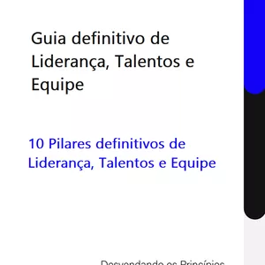 Imagem de capa para o Ebook Lideres, Talentos e Equipe