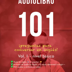 Imagen de portada para Curso online 101 preguntas para conversar en inglés