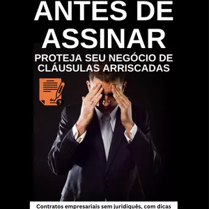 Imagem de capa para o Ebook Contratos Empresariais: Proteja seu Negócio de Cláusulas Arriscadas