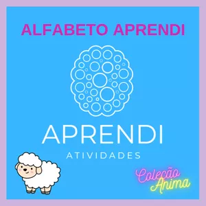 Imagem de capa para o Curso online ALFABETO APRENDI  Colecão Anima