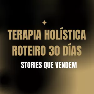 Imagem de capa para o Ebook ROTEIRO STORIES - TERAPIA HOLÍSTICA