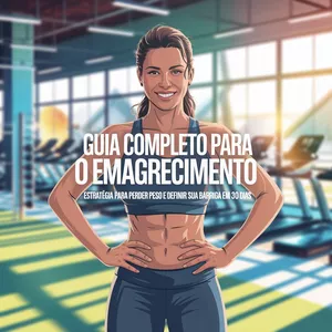 Imagem de capa para o Ebook GUIA COMPLETO PARA O EMAGRECIMENTO - perder peso e secar barriga em 30 dias