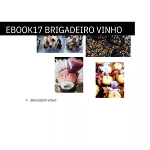 Imagem de capa para o Ebook EBOOK 17 BRIGADEIRO DE VINHO