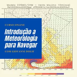 Imagem de capa para o Curso online Curso de Introdução à Meteorologia para Navegação + Curso Aplicativo Windy