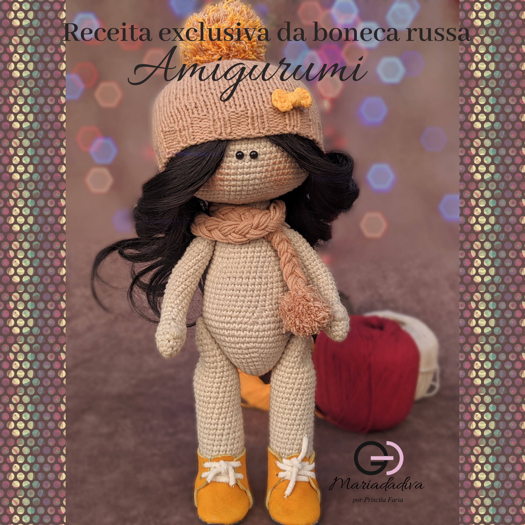 Imagem do curso Boneca russa amigurumi