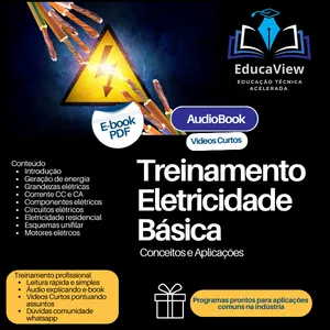 Imagem de capa para o Ebook Ebook - ELETRICIDADE BÁSICA