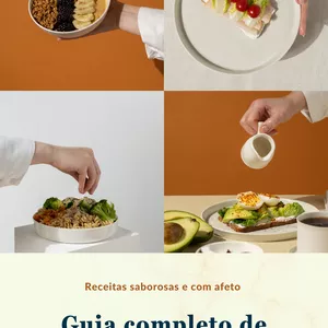 Imagem de Guia Completo de Alimentação Saudável e Deliciosa criado por Lucas Domingues na hotmart