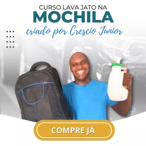 Imagem de capa para o Curso online Como ter um Lava à Jato dentro da sua Mochila.