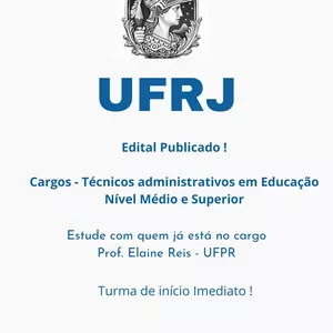 Imagem do curso Curso e Mentoria UFRJ 