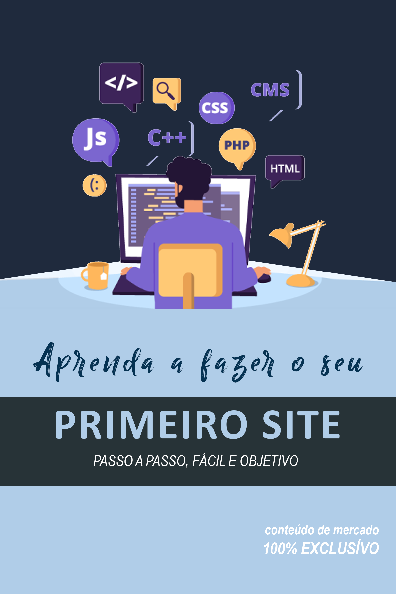 Imagem do curso Curso Aprenda a fazer seu primeiro Site