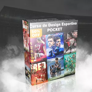 Imagem de capa para o Curso online Curso Pocket de Design Gráfico Esportivo