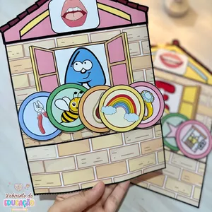 Imagem de capa para o Ebook CASINHA DAS VOGAIS INTERATIVA 