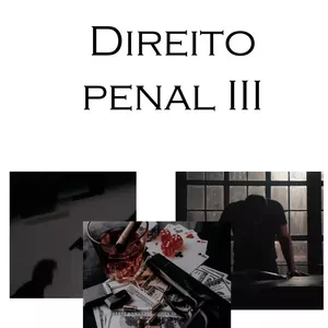 Imagem de capa para o Ebook Direito Penal III
