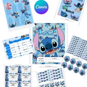 Imagen de portada para Ebook Kit escolar editable en Canva