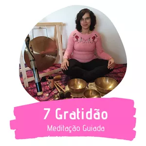 Imagem de capa para o Curso online Gratidão - Meditação Guiada