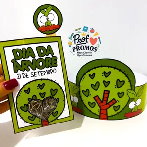 Imagem de capa para o Ebook Lembrancinhas Dia da Árvore 🌳