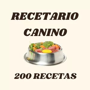 Imagen de portada para Ebook Recetario Canino (200 Recetas)