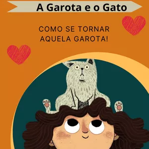 Imagem de capa para o Ebook A Garota e o Gato