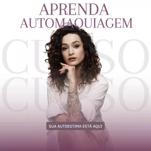 Imagem de capa para o Curso online Curso de automaquiagem com maquiadora visagista Iris Bittencourt