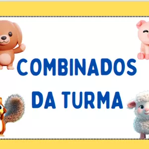 Imagem de capa para o Ebook COMBINADOS DA TURMA