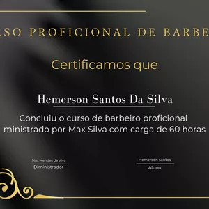 Imagem de capa para o Curso online Curso barbeiro online