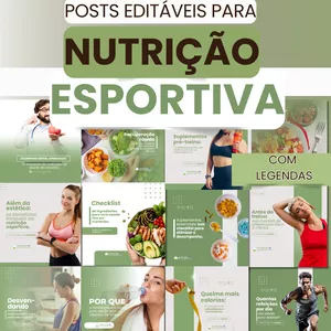 Imagem de capa para o Curso online Pack Nutrição Esportiva