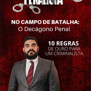 Imagem de capa para o Ebook O DECÁGONO PENAL